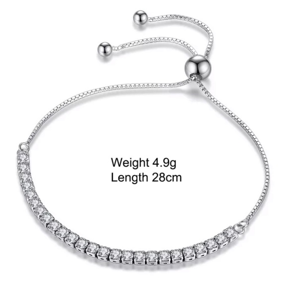 🤍Insta sparkle tennis  bracelet - Picture 5 of 5